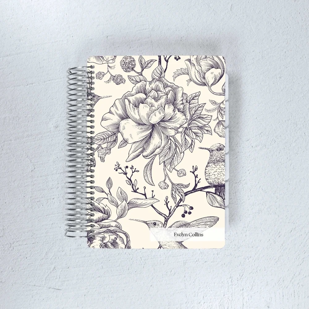 2026 Colibri Paper Co The Works Vertical Lined Planner